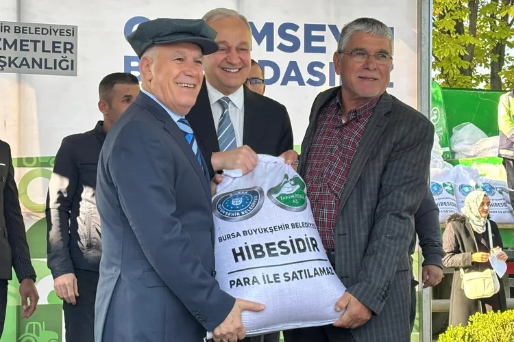 Bursa Mustafakemalpaşa’da çiftçilere büyük destek