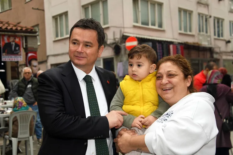 Bursa Osmangazi’de Başkan Aydın’dan Hocahasan’a ziyaret